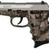 SCCY CPX-2 Carbon 9mm, 3.1" Barrel, Kryptek Highlander Grip, Stainless Steel Slide, 10rd