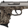 SCCY CPX-2 Carbon 9mm, 3.1" Barrel, Kryptek Highlander Grip, Stainless Steel Slide, 10rd