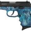 SCCY CPX-2 Carbon 9mm, 3.1" Barrel, Kryptek Pontus Grip, Black Stainless Steel Slide, 10rd