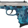 SCCY CPX-2 Carbon 9mm, 3.1" Barrel, Kryptek Pontus Grip, Stainless Steel Slide, 10rd