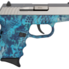 SCCY CPX-2 Carbon 9mm, 3.1" Barrel, Kryptek Pontus Grip, Stainless Steel Slide, 10rd