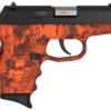 SCCY CPX-2 Carbon 9mm, 3.1" Barrel, Kryptek Inferno Polymer Grip, Black Stainless Steel Slide, 10rd
