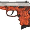 SCCY CPX-2 Carbon 9mm, 3.1" Barrel, Kryptek Inferno Grip, Stainless Steel Slide, 10rd