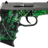 SCCY CPX-1 Carbon 9mm, 3.1" Barrel, Moon Shine Toxic Camo Grip, Stainless Steel Slide, 10rd