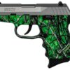 SCCY CPX-2 Carbon 9mm, 3.1" Barrel, Moon Shine Toxic Camo Grip, Stainless Steel Slide, 10rd