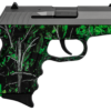SCCY CPX-2 Carbon 9mm, 3.1" Barrel, Moon Shine Toxic Camo Grip, Stainless Steel Slide, 10rd