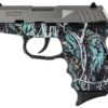 SCCY CPX-1 Carbon 9mm, 3.1" Barrel, Muddy Girl Serenity Grip, Stainless Steel Slide, 10rd