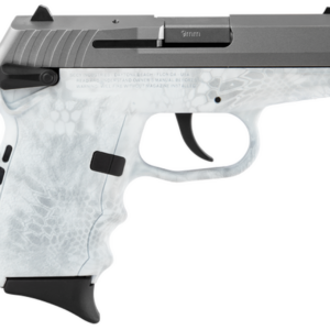SCCY CPX-1 Carbon 9mm, 3.1" Barrel, Kryptek Yeti Grip, Stainless Steel Slide, 10rd