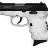 SCCY CPX-2 Carbon 9mm, 3.1" Barrel, Kryptek Yeti Grip, Black Stainless Steel Slide, 10rd