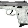 SCCY CPX-2 Carbon 9mm, 3.1" Barrel, Kryptek Yeti Grip, Stainless Steel Slide, 10rd