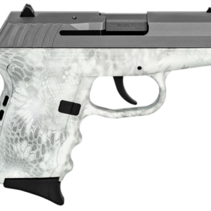 SCCY CPX-2 Carbon 9mm, 3.1" Barrel, Kryptek Yeti Grip, Stainless Steel Slide, 10rd