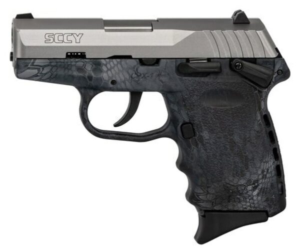 SCCY CPX-1 Carbon 9mm, 3.1" Barrel, Kryptek Typhon Polymer Grip, Stainless Steel Slide, 10rd