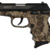 SCCY CPX-1 Carbon 9mm, 3.1" Barrel, Kryptek Highlander Grip, Black Stainless Steel Slide, 10rd