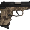 SCCY CPX-1 Carbon 9mm, 3.1" Barrel, Kryptek Highlander Grip, Black Stainless Steel Slide, 10rd