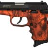 SCCY CPX-1 Carbon 9mm, 3.1" Barrel, Kryptek Inferno Grip, Black Stainless Steel Slide, 10rd
