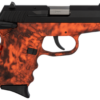 SCCY CPX-1 Carbon 9mm, 3.1" Barrel, Kryptek Inferno Grip, Black Stainless Steel Slide, 10rd