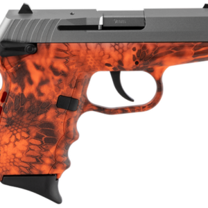 SCCY CPX-1 Carbon 9mm, 3.1" Barrel, Kryptek Inferno Grip, Stainless Steel Slide, 10rd