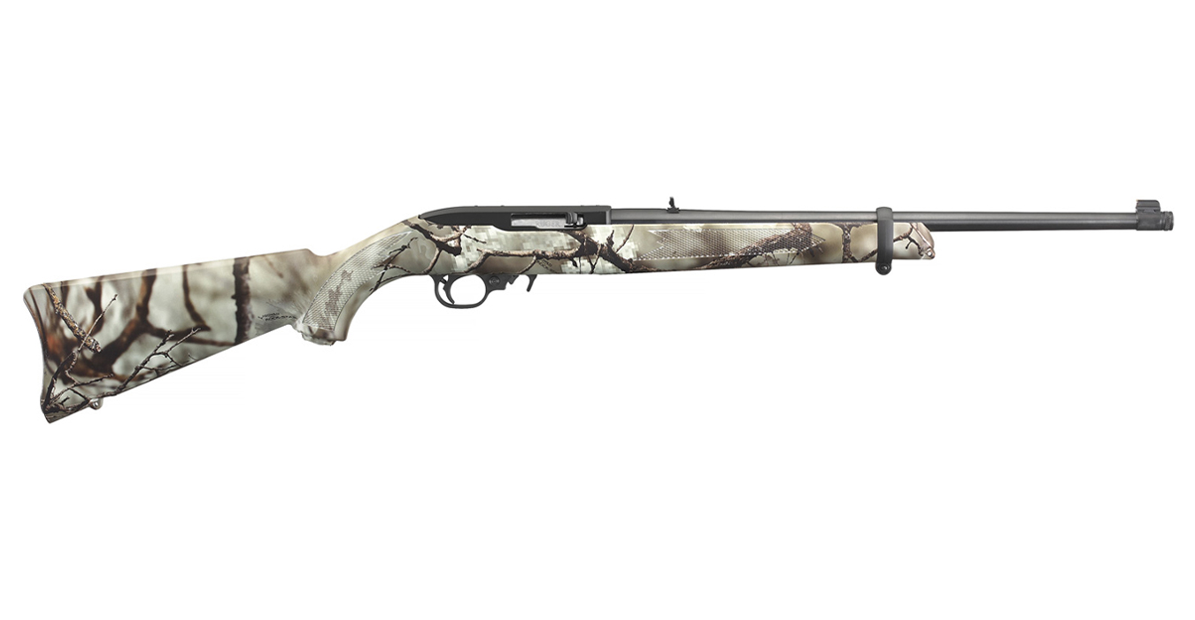 10/22 22 LR Semi-Auto Rifle with Go Wild Rock-Star Camo Stock - Firearms | The Gun Shop