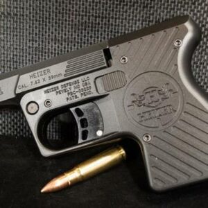 Heizer PAK1 Pocket AK Pistol 7.62x39mm Ported Barrel Steel Frame Stainless Steel Finish