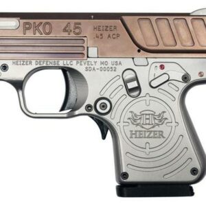 Heizer PKO 45 ACP, 2.75", 5rd, Stainless Steel Frame, Copper Finish Slide