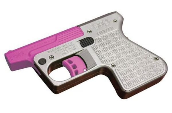 Heizer PS1 Pocket Shotgun DAO .45LC/410 Ga, 3.5" Barrel, SS/Pink Barrel, 1rd