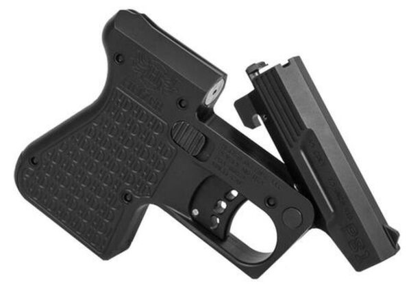 Heizer PAR1 Pocket AR DAO 223 Rem 3.75" 1rd Black SS Grip/Frame Black