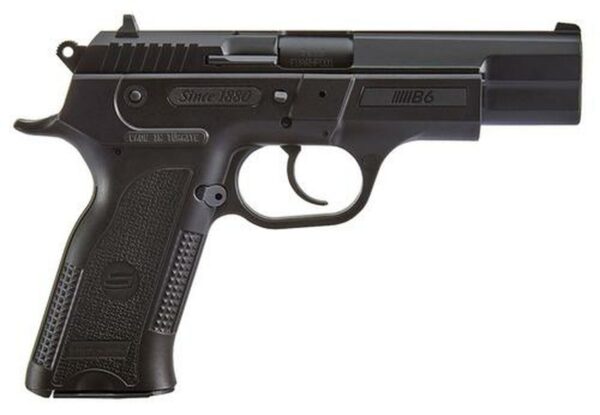 SAR USA B6 Single/Double 9mm 4.5" Barrel, Black Polymer Grip Black, 17rd