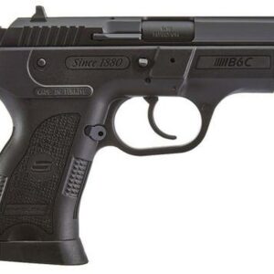SAR USA B6C Compact 9mm, 3.8" Barrel, 13rd, 3-dot Sights, Black