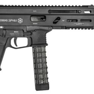Grand Power Stribog SP9A1 Gen2 9mm, 8" Barrel, Hardcoat Anodized, M-Lok Rail, 3x30rd Mags