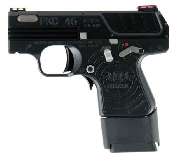 Heizer PKO, 45 ACP, 2.75" Barrel, 5rd, Black