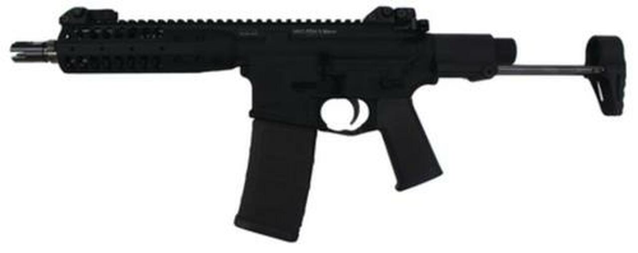 LWRC IC-PDW 5.56mm NATO 8.5" Barrel Skirmish Sights 2-Position Stock Black 30rd - All NFA Rules Apply