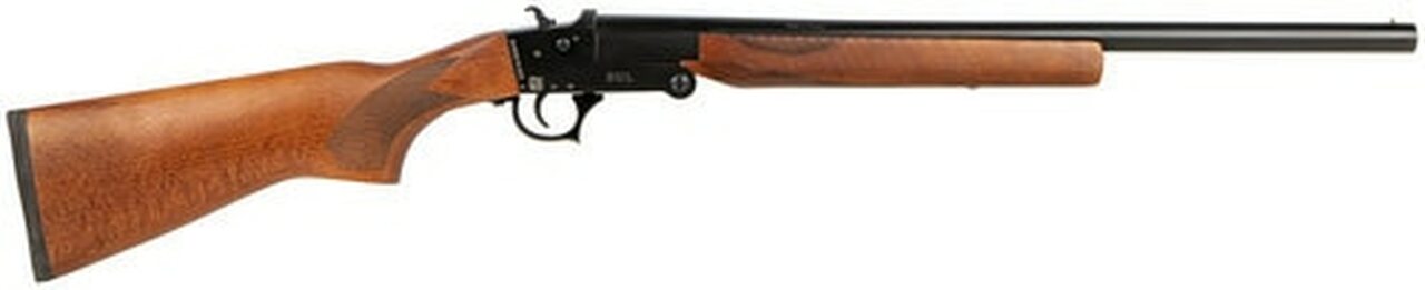 Hatfield SGL Break Open 20 Ga, 20" Barrel, 3", Walnut Stock, Silver, Youth