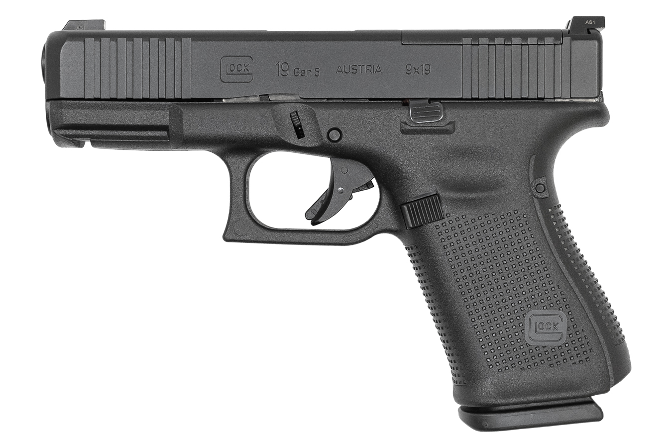 19 Gen5 MOS 9mm 15-Round Pistol with Glock Night Sights - Firearms | The Gun Shop