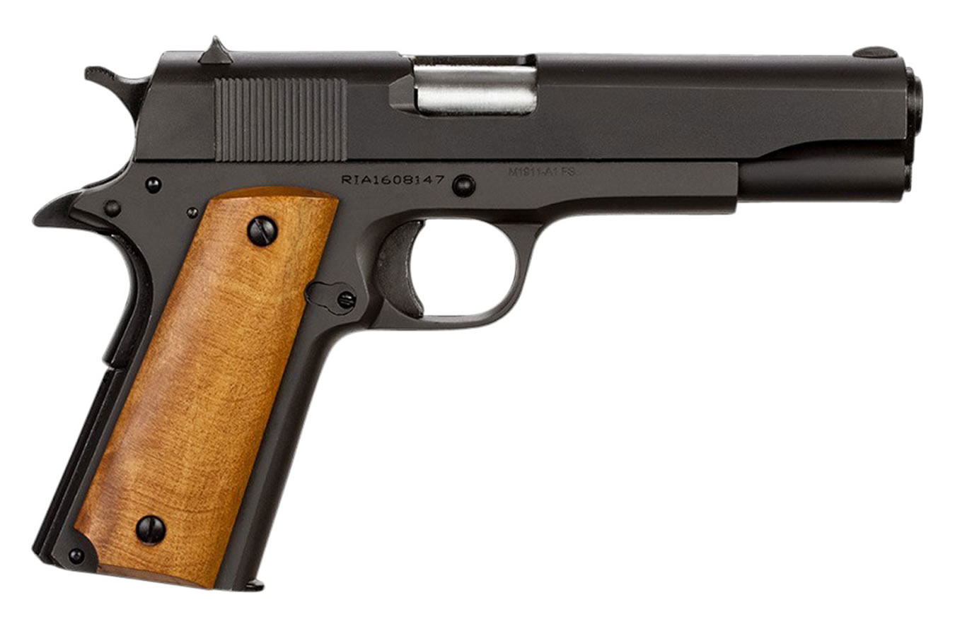 1911 GI Standard FS 38 Super Full-Size Pistol with Wood Grips