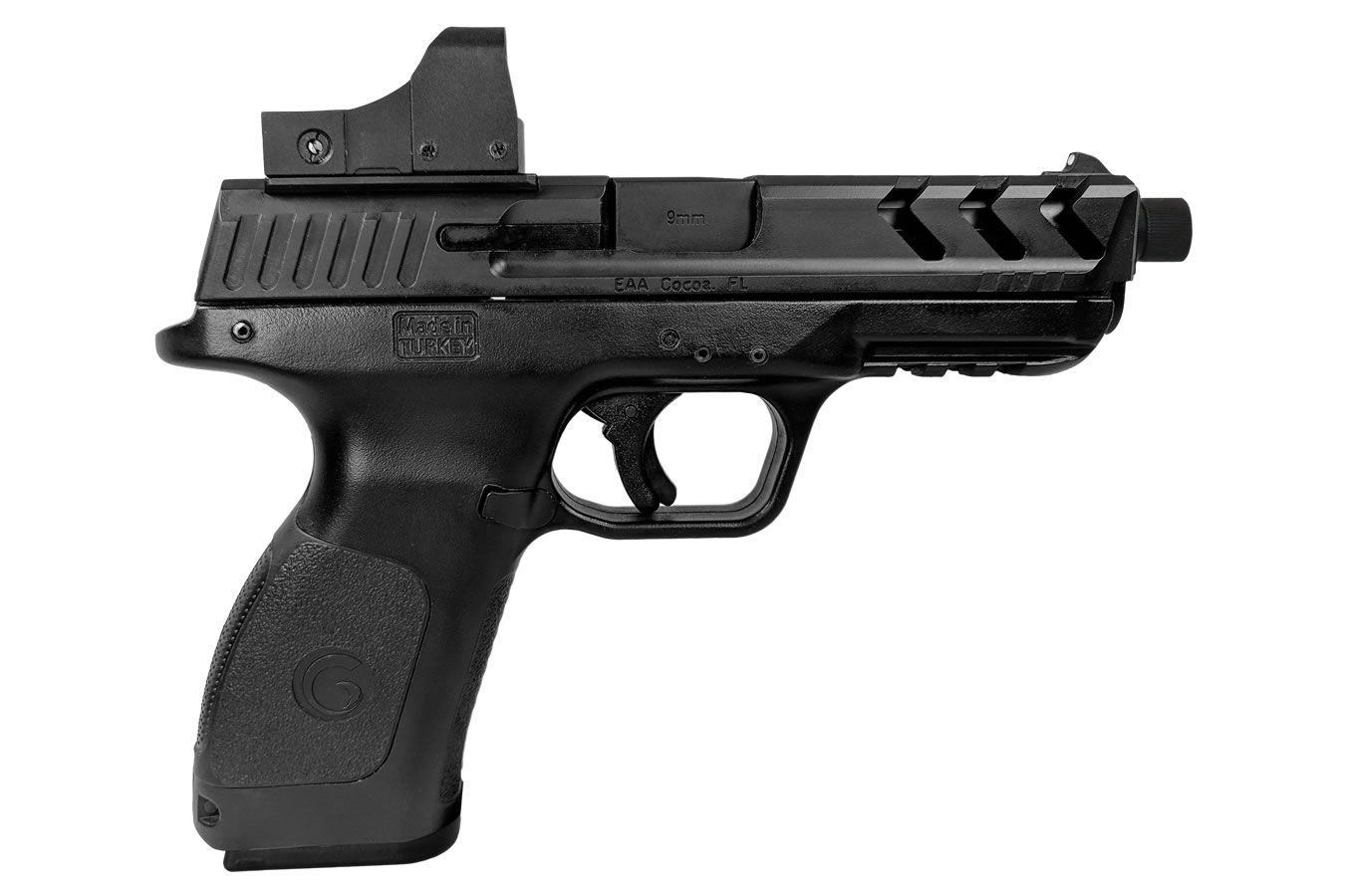 MC28 SA-TV BX 9mm Black Striker-Fired Pistol with Threaded Barrel and Red Dot Optic - Firearms | The Gun Shop