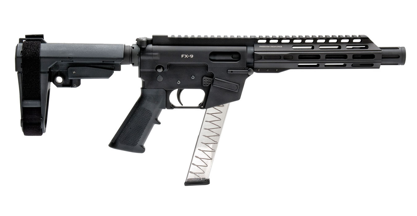 FX-9 9mm AR Pistol with Faux Suppressor