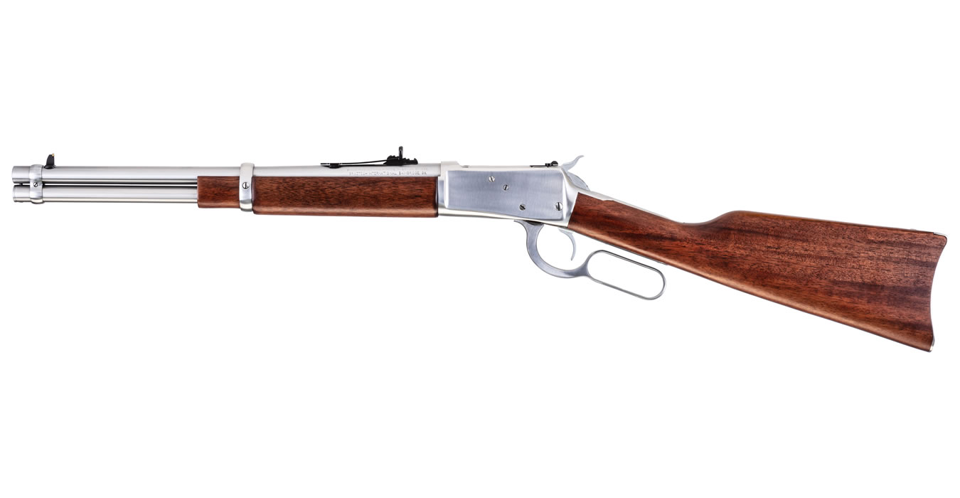 R92 44 Mag Lever-Action Carbine with Stainless Finish and Brazilian Hardwood Stock - Firearms | The Gun Shop