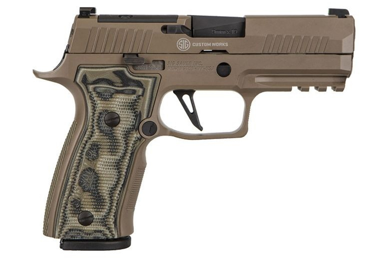 P320 AXG Scorpion 9mm Optics Ready Striker-Fired Pistol - Firearms | The Gun Shop