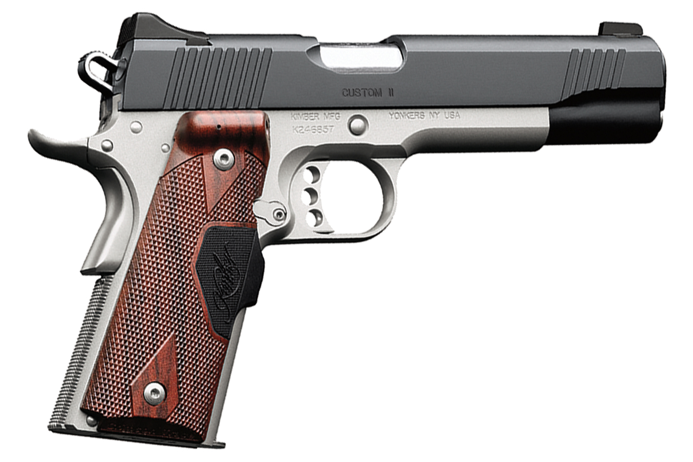 Custom II 45 ACP Pistol with Two Tone Finish and Crimson Trace Lasergrips - 1911 Pistols | The Gun Shop