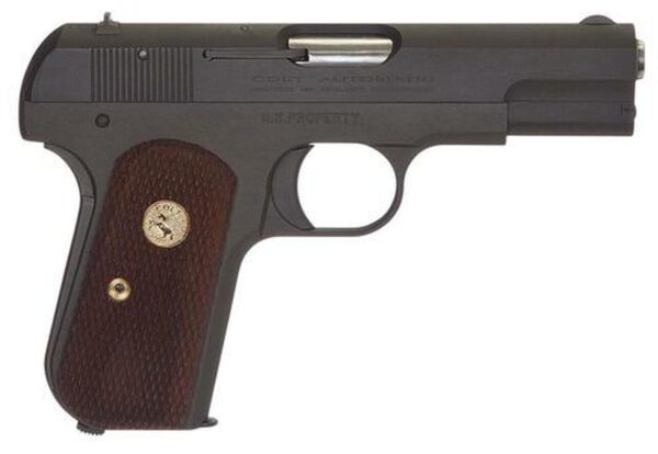 Colt 1903P Hammerless, .32 ACP, 3.75", 8rd, Walnut Grip, Gray Parkerized