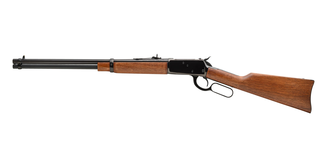 R92 44 Mag Lever-Action Carbine with Polished Black Finish and Brazilian Hardwood Stock - Firearms | The Gun Shop