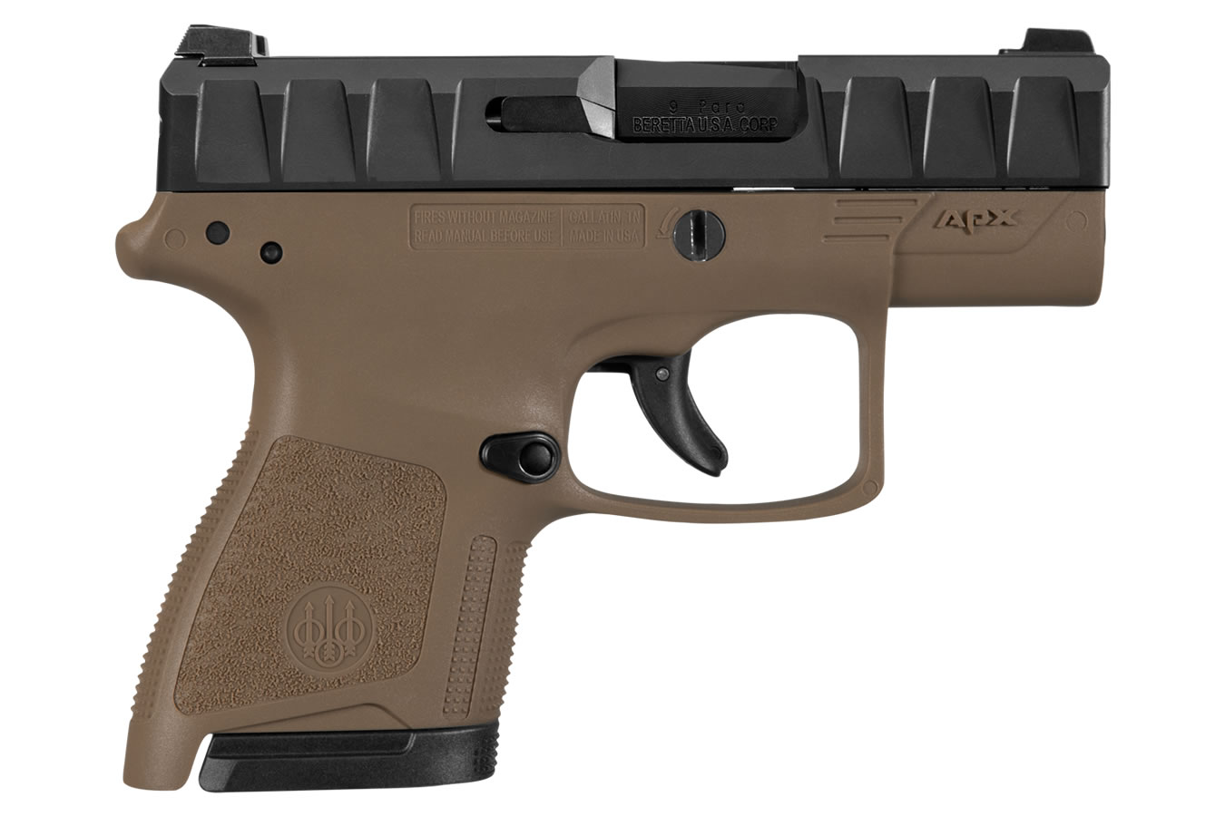 APX Carry 9mm Flat Dark Earth (FDE) Pistol - Firearms | The Gun Shop