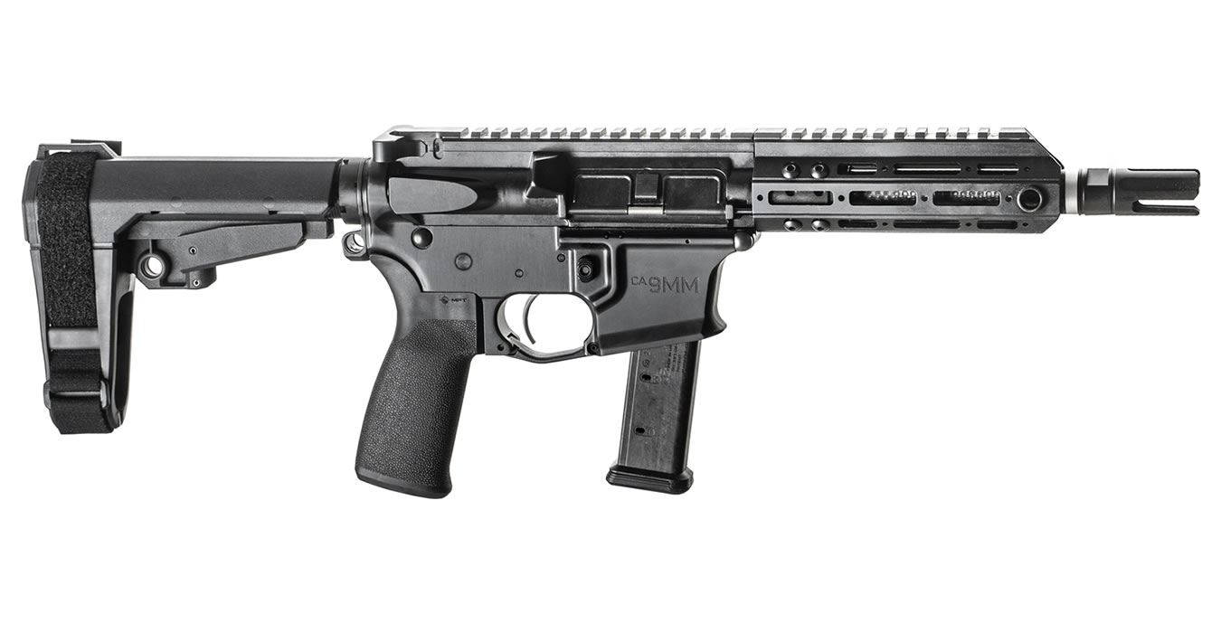 CA9MM 9mm AR-Style Pistol with Carbon Fiber Barrel SBA3 Pistol Brace - Firearms | The Gun Shop