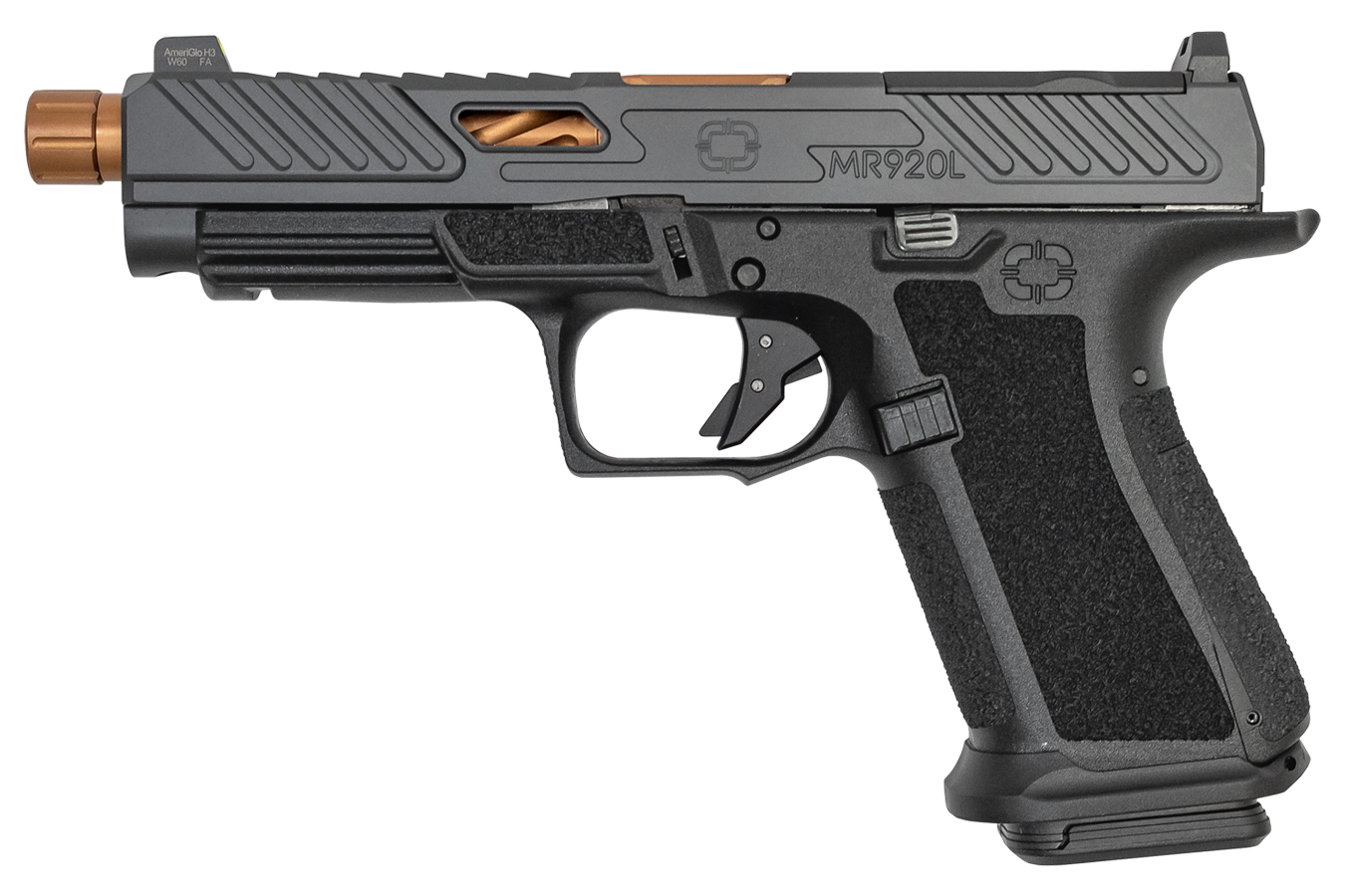 MR920L Elite 9mm Optic Ready Pistol with Bronze Threaded Barrel and Ameriglo Sights - Firearms | The Gun Shop
