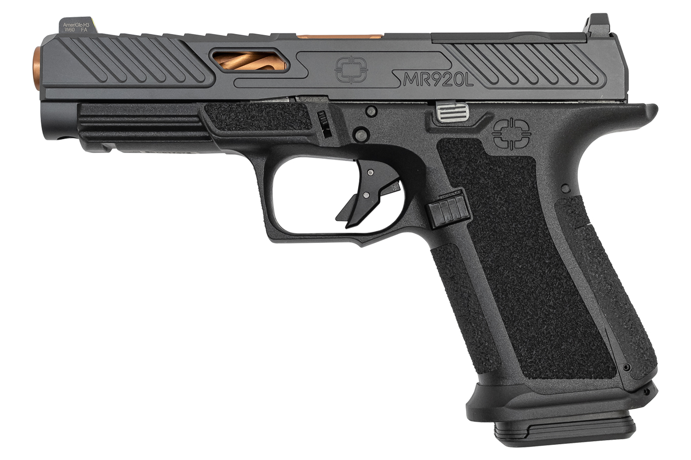 MR920L Elite 9mm Optics Ready Pistol with Bronze Barrel and Ameriglo Sights - Firearms | The Gun Shop
