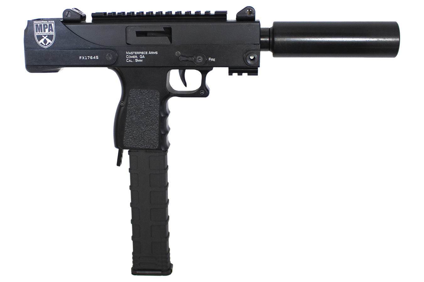 Defender 9mm Side Cocking Pistol - Firearms | The Gun Shop