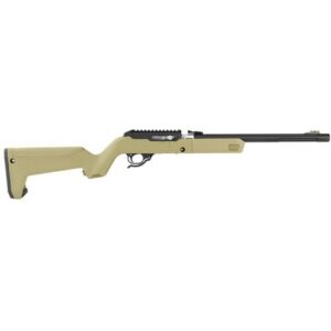 Tactical Solutions X-Ring Takedown Rifle 22LR 16" Threaded Barrel, Flat Dark Earth Magpul Backpacker Stock 10rd Mag