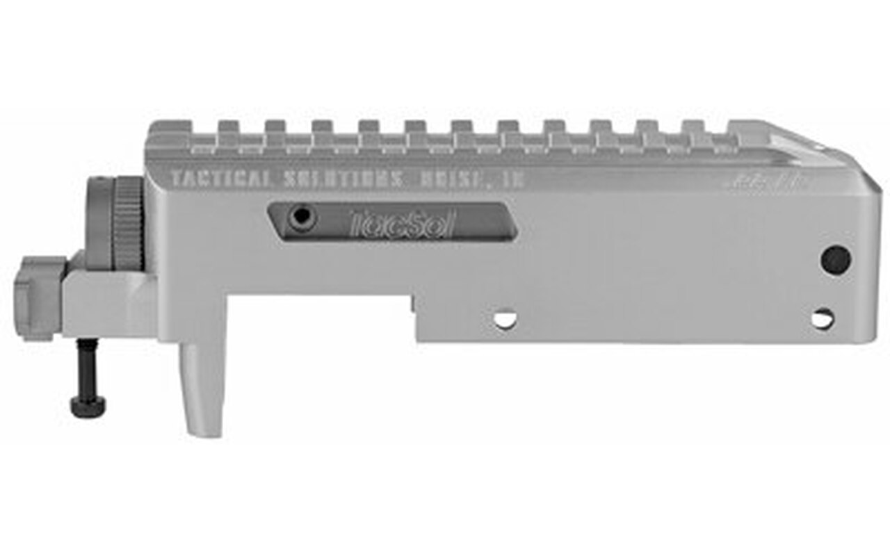 Tactical Solutions X-Ring VR Takedown Receiver, Silver Takedown Action 22LR