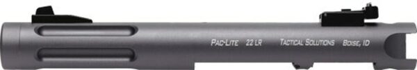 Tactical Solutions Pac-Lite Ruger Mark IV, 4.5" Fluted Gun Metal Gray Barrel 22LR - SHIPS TO FFL