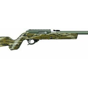 Tactical Solutions X-Ring Takedown VR, Magpul X-22 Backpacker Stock, Matte OD Takedown Action Featuring Mossy Oak Bottomland Stock 22LR